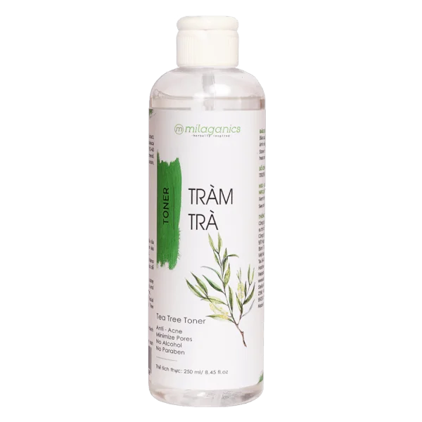Toner Tràm trà MILAGANICS 250ml