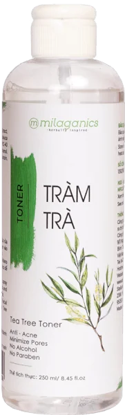 Toner Tràm trà MILAGANICS 250ml