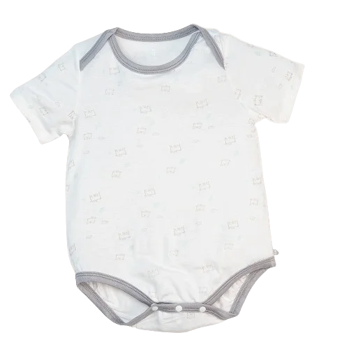 Body tính năng tam giác vải modal Animo VĐ522029 (0-12M,Xám)