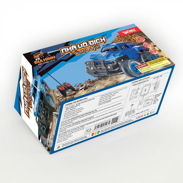 Xe địa hình điều khiển từ xa - Nhà vô địch vượt núi DK81151