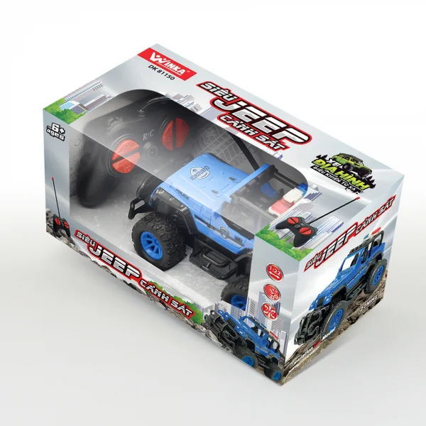 Xe điều khiển siêu Jeep cảnh sát DK81150