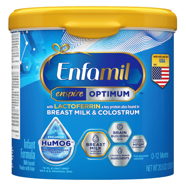 Sữa Enfamil Enspire Infant Formula 581g (0-12 tháng)