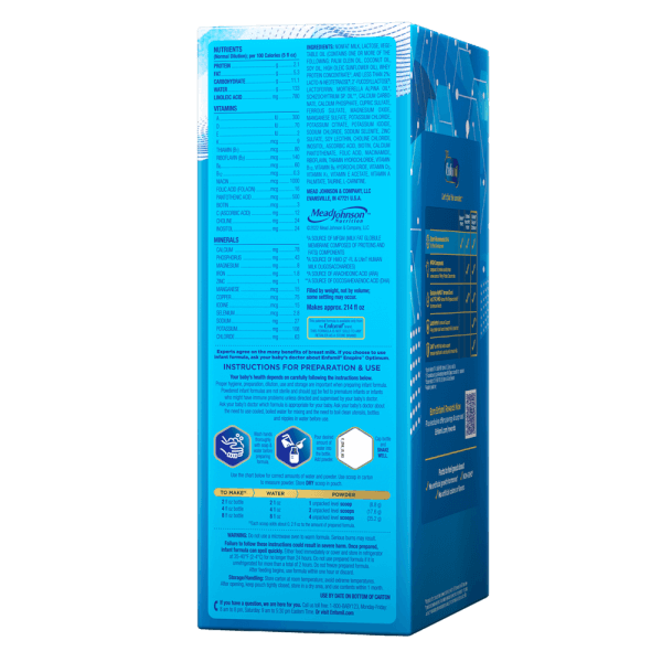 Combo 3 lon Sữa Enfamil Enspire Infant Formula 850g (0-12 tháng)