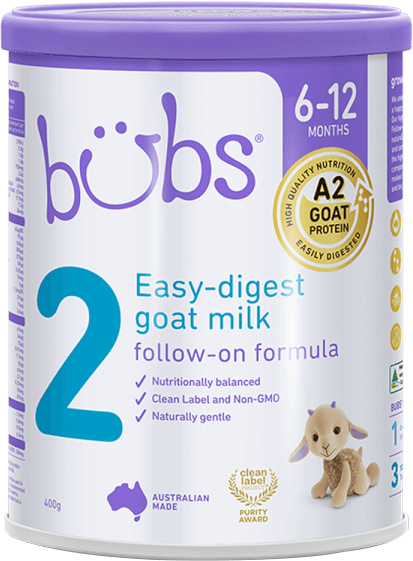 Sữa dê Bubs Goat số 2 400g (6-12 tháng)