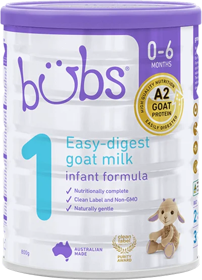 Sữa dê Bubs Goat số 1 800g (0-6 tháng)