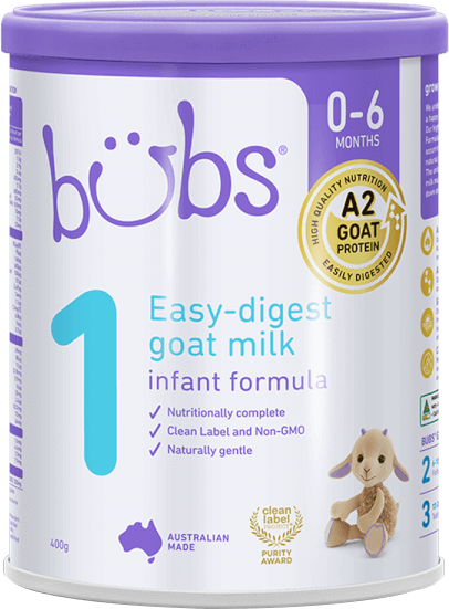 Sữa dê Bubs Goat số 1 400g (0-6 tháng)