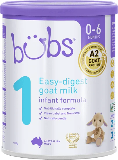 Sữa dê Bubs Goat số 1 400g (0-6 tháng)