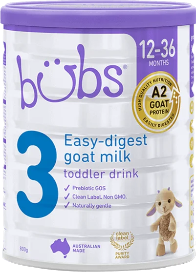 Sữa dê Bubs Goat số 3 800g (12-36 tháng) giá tốt