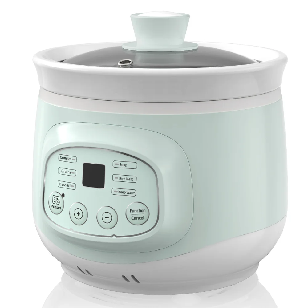 Nồi nấu chậm thông minh Bear 1L (DDG-D10J2, đun trực tiếp)