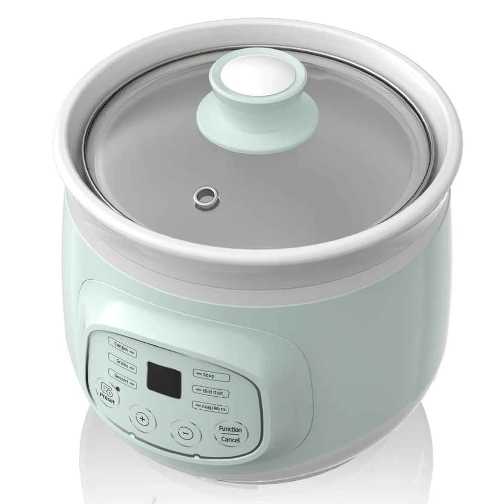 Nồi nấu chậm thông minh Bear 1L (DDG-D10J2, đun trực tiếp)