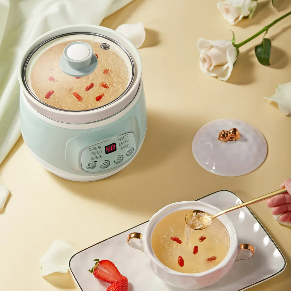 Nồi nấu chậm thông minh Bear 1L (DDG-D10J2, đun trực tiếp)