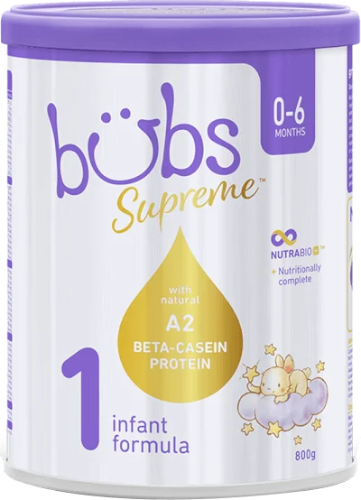 Sữa Bubs Supreme số 1 800g (0-6 tháng)