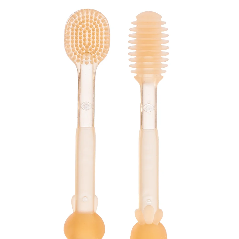 Bàn chải rơ lưỡi silicone Animo (GH-TRle01)