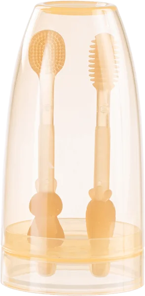 Bàn chải rơ lưỡi silicone Animo (GH-TRle01)