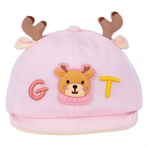 Nón lưỡi trai bé gái Animo A2303_JK014 (48cm,Hồng)