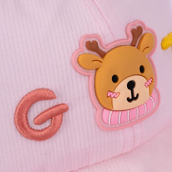 Nón lưỡi trai bé gái Animo A2303_JK014 (48cm,Hồng)