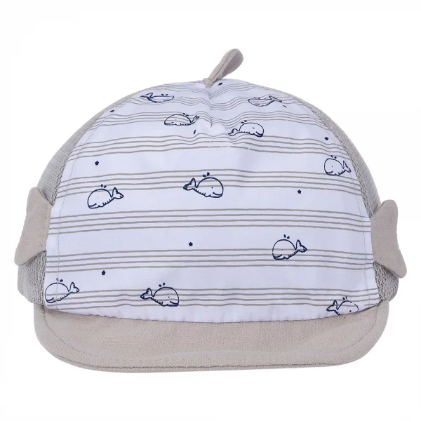 Nón lưỡi trai bé trai Animo A2303_JK020 (50cm,Xám)