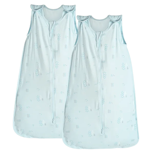 Combo 2 Túi ngủ sơ sinh sợi tre Animo I1021008 (6-12M,Xanh)