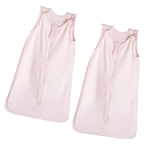 Combo 2 Túi ngủ sơ sinh sợi tre Animo I1021008 (6-12M,Hồng)