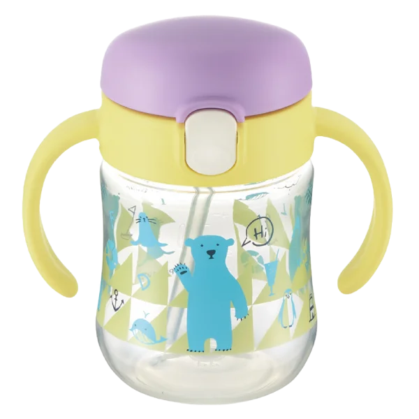 Bình tập uống T.L.I Richell 200ml (Vàng, RC21400)