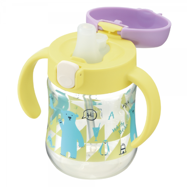 Bình tập uống T.L.I Richell 200ml (Vàng, RC21400)