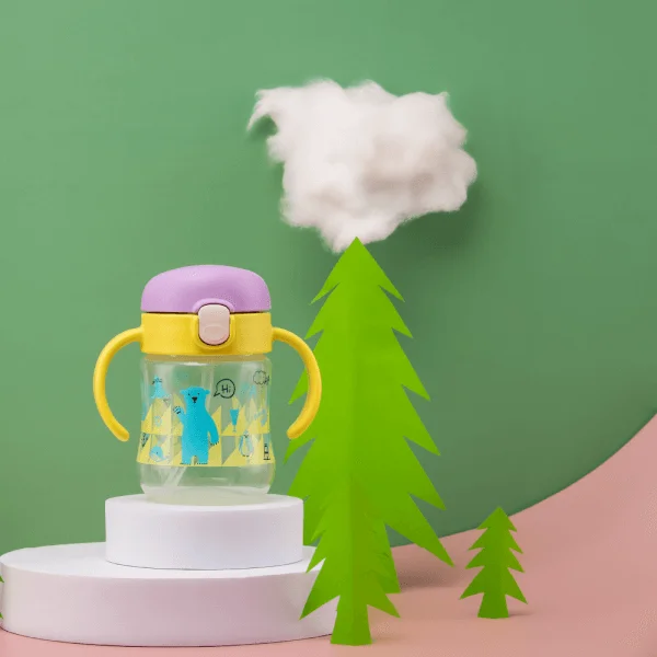 Bình tập uống T.L.I Richell 200ml (Vàng, RC21400)