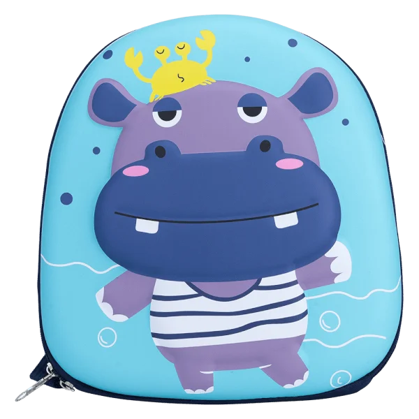 Ba lô bé trai con hà mã Animo A2307_MN017 (Xanh)