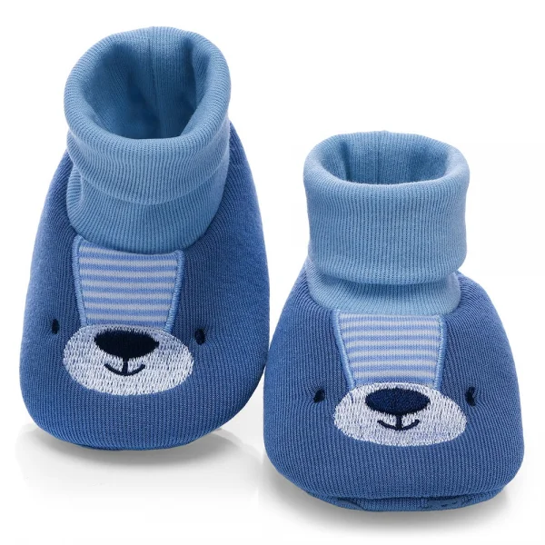 Giày sơ sinh cao cổ Animo A2307_MN010 (9-11,Xanh)