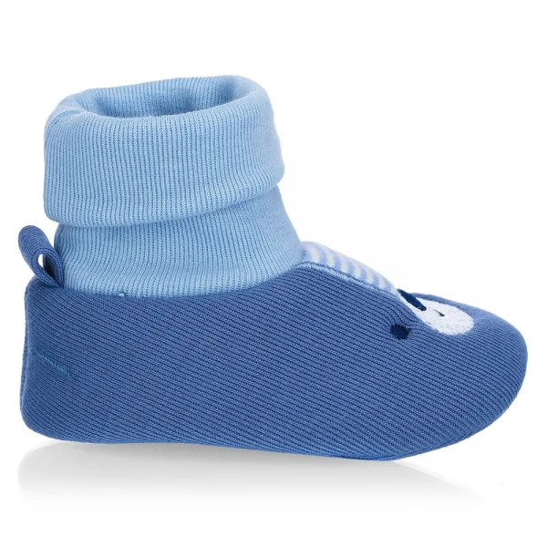 Giày sơ sinh cao cổ Animo A2307_MN010 (9-11,Xanh)