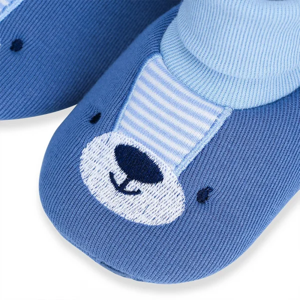 Giày sơ sinh cao cổ Animo A2307_MN010 (9-11,Xanh)