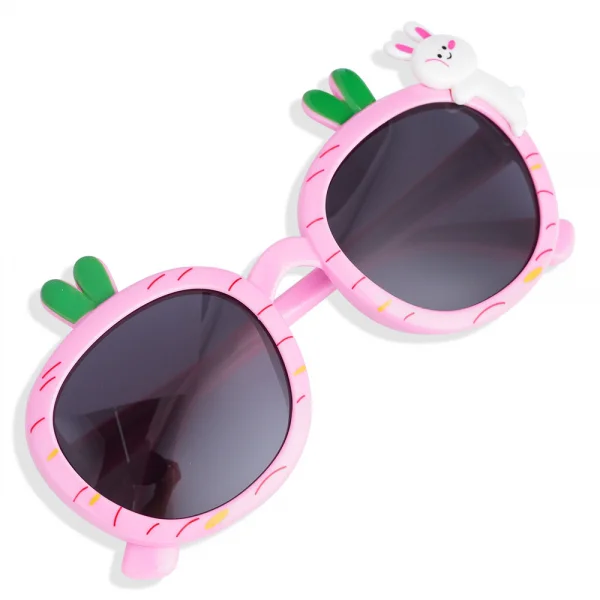 Mắt kính bé gái con thỏ cute Animo A2307_MN008 (Hồng)