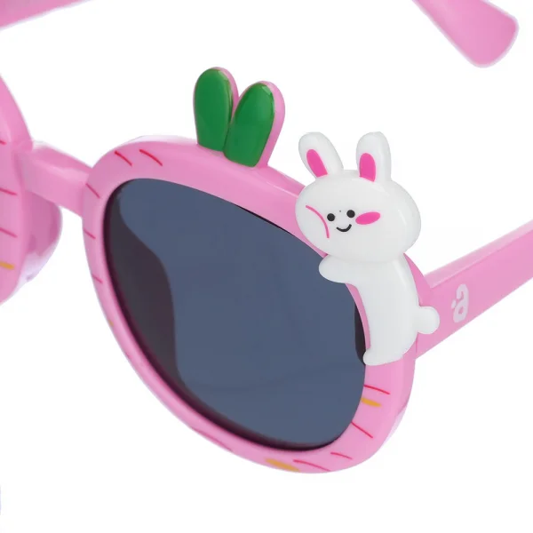 Mắt kính bé gái con thỏ cute Animo A2307_MN008 (Hồng)