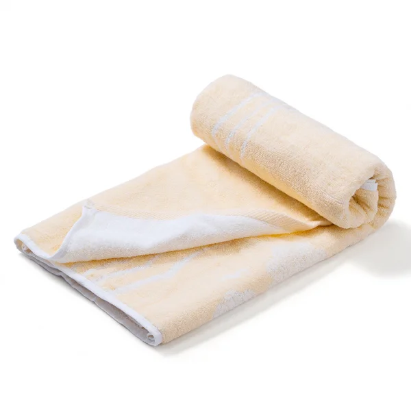 Khăn tắm dệt họa tiết 2 mặt Cotton Animo T2304_HV004 (60x120cm,Vàng nhạt)