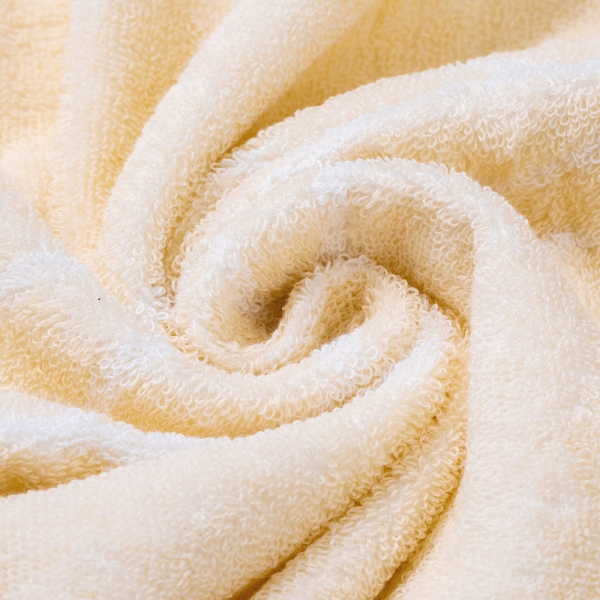 Khăn tắm dệt họa tiết 2 mặt Cotton Animo T2304_HV004 (60x120cm,Vàng nhạt)