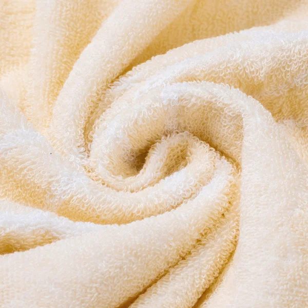 Khăn tắm dệt họa tiết 2 mặt Cotton Animo T2304_HV004 (60x120cm,Vàng nhạt)