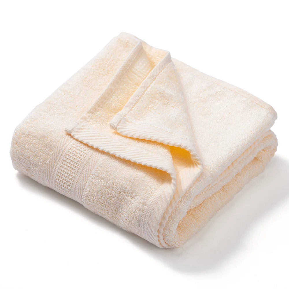 Khăn tắm sợi sồi Modal kháng khuẩn Animo T2304_HV001 (60x120cm,Kem)