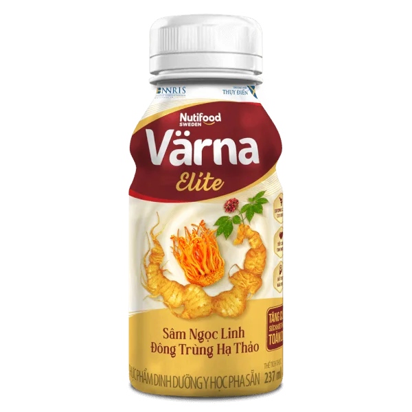 Värna Elite Sâm Ngọc Linh Đông Trùng Hạ Thảo chai 237ml