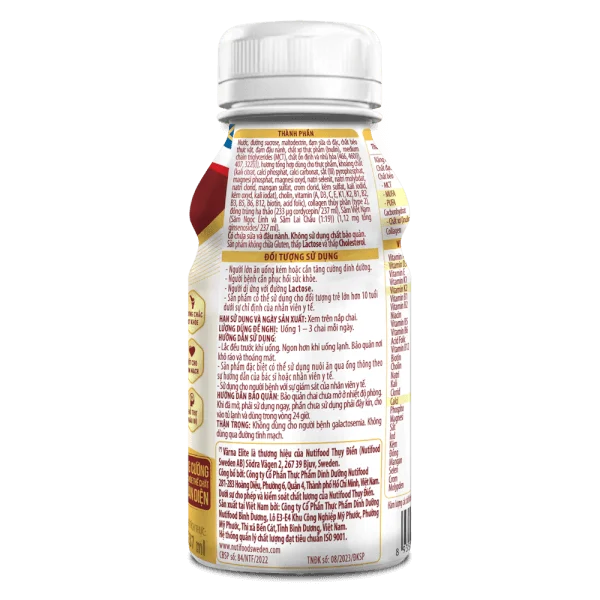 Värna Elite Sâm Ngọc Linh Đông Trùng Hạ Thảo chai 237ml