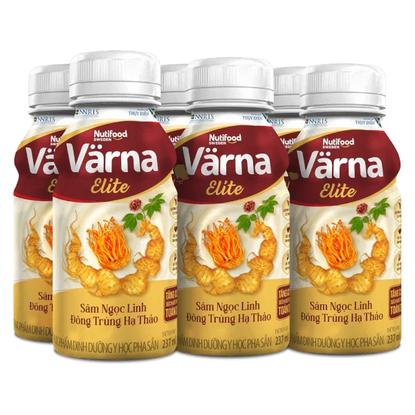 Värna Elite Sâm Ngọc Linh Đông Trùng Hạ Thảo chai 237ml