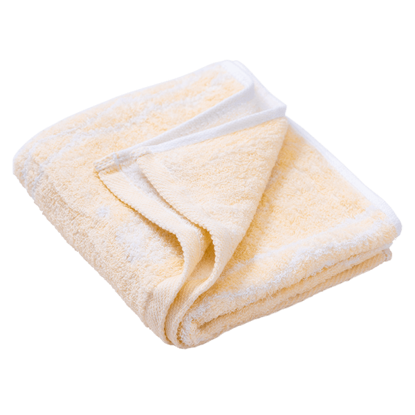 Khăn mặt dệt họa tiết 2 mặt Cotton Animo T2304_HV005 (34x80cm,Vàng nhạt)