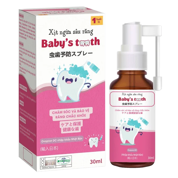 Xịt ngừa sâu răng Baby
