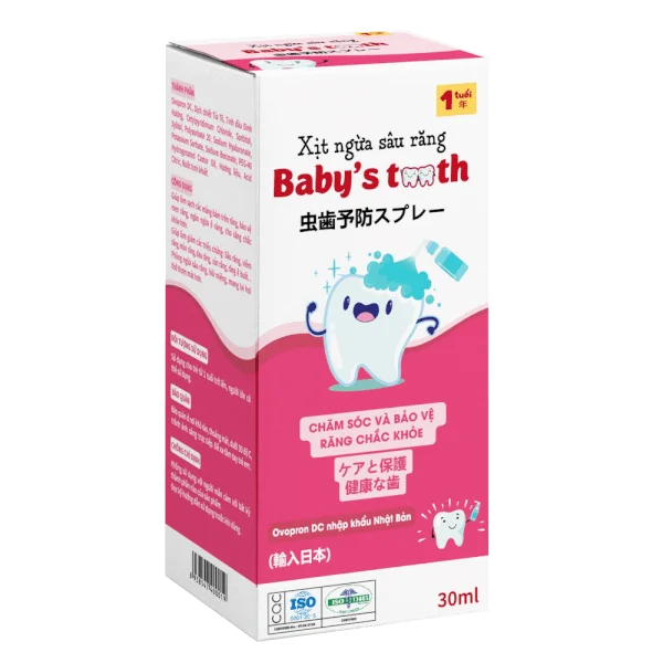 Xịt ngừa sâu răng Baby