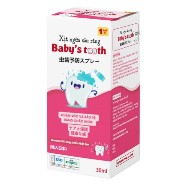 Xịt ngừa sâu răng Baby