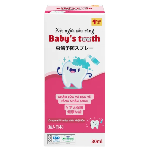 Xịt ngừa sâu răng Baby