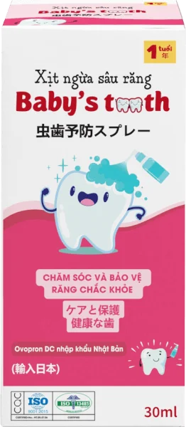 Xịt ngừa sâu răng Baby's Tooth