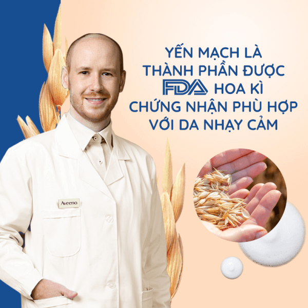 Combo 2 Kem dưỡng da cho bé Aveeno Baby dành cho da khô & nhạy cảm 227g