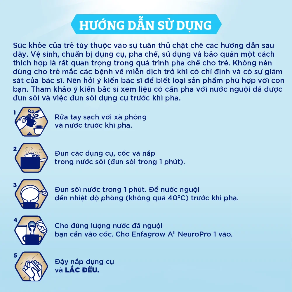 Sữa Enfamil A2 NeuroPro số 1 800g (Infant Formula, 0 - 6 tháng)