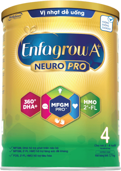 Sữa Enfagrow A+ số 4 1700g (2-6 tuổi) 2Flex