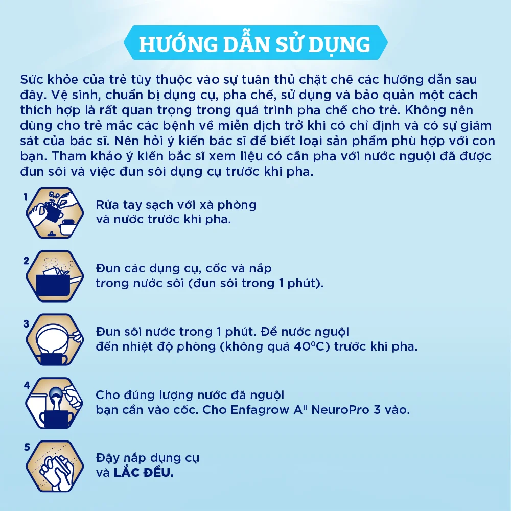 Sữa Enfagrow A2 NeuroPro số 3 800g (1 - 6 tuổi)