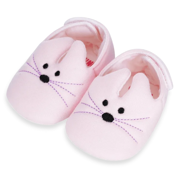 Giày sơ sinh thấp cổ Animo A2307_MN012 (9-11,Hồng)